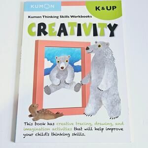 Kumon Thinking Skill Workbook Creativity Grade K Kindergarten & Up Educational